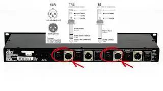 dbx 166A Conexiones