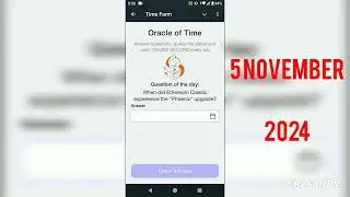 5 November 2024(5.11.2024) Time Farm When did Ethereum Classic experience the 