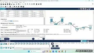 Configure OSPF MD5 Authentication and Configure and Verify NTP