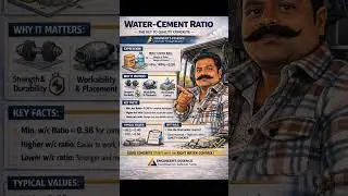 Basic steps in concrete making #sustainableproducts