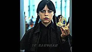 Wednesday Season 2 is looking so good! /Wednesday Edit || Song - Fica De Quat&atilde;o-(slowed )