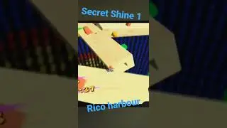 Secret Shine 1 In Rico Harbour, Super Mario Sunshine! #mariosunshine #sunshine #shinesprites