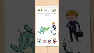 Brain Test Level 423 Solution & Walkthrough | Tricky Puzzles (Android & iOS Shorts)