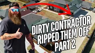 Dirty Contractor RIPPED THEM OFF but WE FIXED IT!!!! Parking Lot Striping Business