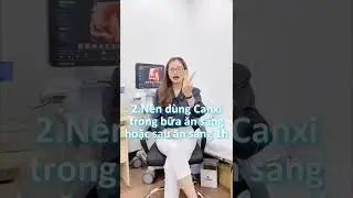 lưu &yacute; khi d&ugrave;ng Canxi cho mẹ bầu #shorts #khamthai