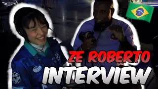 🚨ICH TREFFE FU&szlig;BALL LEGENDE ZE ROBERTO🇧🇷😍INTERVIEW &Uuml;BER SEINE KARRIERE⚽🎤
