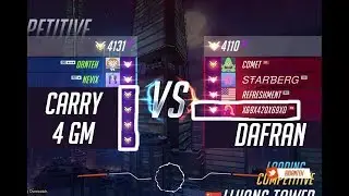 Overwatch - Danteh Carry 4 GM vs Dafran Alt Account