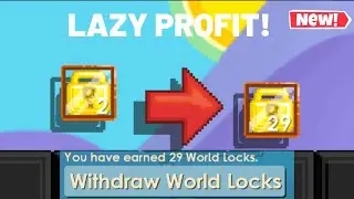 How to get SUPER RICH with only 2WL in 5 MINS! EASY PROFIT in GROWTOPIA 2022! (SUPER EASY)🤑
