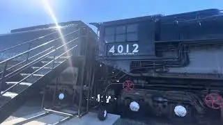 UP 4012 at Steamtown NHS After cosmetic Restoration. 2024