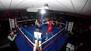Ultra White Collar Boxing   Northampton   Captain Conehead V Nathan The One Man Battalion Bowes 1