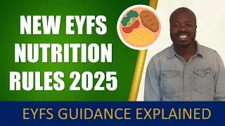 EYFS Nutrition Guidance 2025 Explained | What Every Nursery Must Know