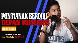 ASHRAF GAMING (Part 1) NAMPAK LEMBAGA HITAM BESAR! - KISAH SERAM JANGAN TAKUT! 