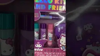 Hello Kitty and Friends lip balms and lip gloss at Five Below, Utah #foryou #hellokittyandfriends