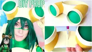 DIY Froppy Goggles, Cosplay Prop Tutorial | MHA