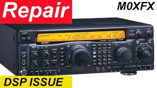 Yaesu FT-920 DSP Unit Repair (Ticking Time Bomb)