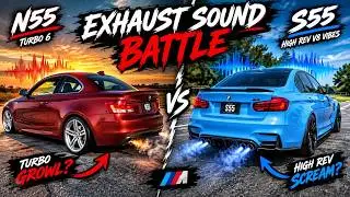 N55 exhaust vs S55 exhaust which wins !