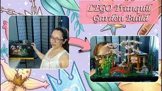 Lego Tranquil Garden Build!