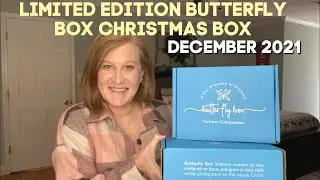 Limited Edition Butterfly Box Christmas Box | December 2021 | Giveaway
