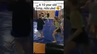 10 year old Simp was humiliated by his class mate for simping #funny #comedy #feminism