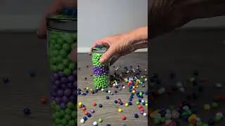 Satisfying Reverse Marble Beads ASMR #reverse #asmr #satisfying