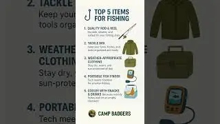 🎣 Top 5 Fishing Essentials Every Angler NEEDS in 2025!