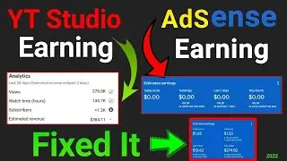 YouTube Earning Not Updating on Adsense | Why YouTube and Adsense revenue not same? how to fixed it