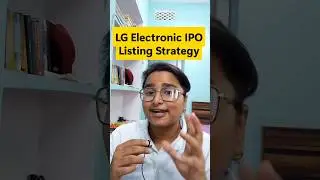 LG Electronic IPO Listing day Strategy #investment #ipo #stockmarket #stockmarketnews #stocks