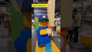 Craziest LEGO Store in India 😱 | Giant Spiderman & Dinosaur Builds! #lego 