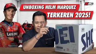 UNBOXING SHOEI X-15 MARQUEZ MOTEGI 5 🔥 MOTIF MARQUEZ MOTEGI TERKEREN 2025 ‼️