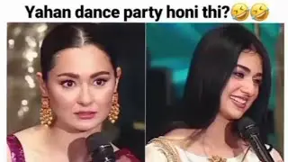 Hania amir , sarah khan & Ahmed ali butt
