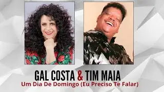 Gal Costa & Tim Maia - Um Dia De Domingo (Eu Preciso Te Falar) - Com letra na discrição do vídeo