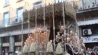 VIRGEN DEL BUEN FIN DE LA HDAD LANZADA CALLE TRAJANO 2015.