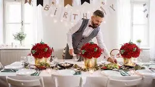 Instructions for installing the  flower ball arrangement