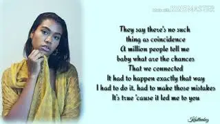Amber Mark - What If (Lyrics)