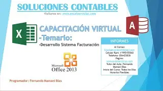 Curso VBA Sistema Facturación en Excel 1 - Barras Ribbon,Conexión a Acces, Formularios y Modulos