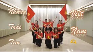 Nhảy dân vũ NHỮNG TRÁI TIM VIỆT NAM tại Sarufutsu, Hokkaido, Nhật Bản/ベトナムの踊り（舞民／フォークダンス）