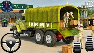 Real Army Bus Driver Games 2025 | US Army Transport Bus Driving Game 3D | Android GamePlay