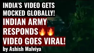 INDIAN ARMY VIDEO GETS MOCKED ONLINE! INDIAN ARMY GIVES INSANE REPLY! VIDEO GOES VIRAL! #viralvideo