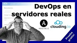 Despliegue automático DevOps de aplicaciones con Ansible y Clouding.io