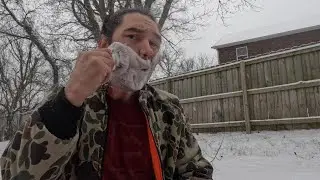 Polar bear shave! Barrister and Mann Arctique and cold water shave.