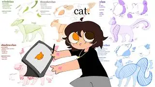 what if warriors clan cats had distinct physical traits?