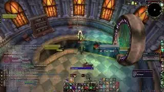 A Horde Rogue in Stormwind's Tower - Flight of the Mages