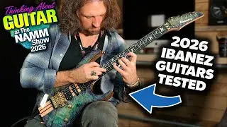Test nowych gitar Ibanez NAMM 2026! Seria Vision, Alpha 8-String i RGD