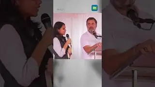 #трогательное #вирусное видео #рахулганди и девушки, переводящей его речь на #вайанад #шорты