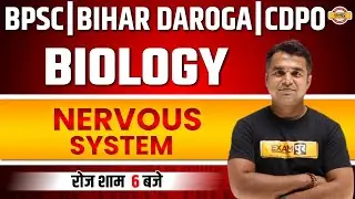 BPSC/CDPO Biology Classes | Biology Nervous System | Bihar Daroga Biology | Biology By Deepak Sir