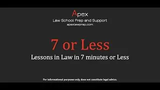 7 or Less: Real Covenants and Equitable Servitudes