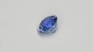 1.430 Carat Blue Sapphire Excellent Cut Round 6.5 mm Calibrated Unheated Loose Stone