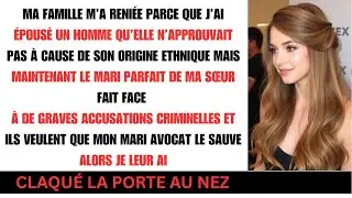 Ma famille m’a coupée pour mon mari maintenant mon destin a changé