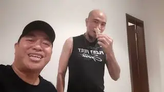 Pinoy Ofw in Ghana 🇬🇭  Eating Hummus and Arabic bread.