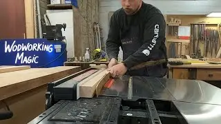 Beginning the nightstand table build: This was an amazing Gift.